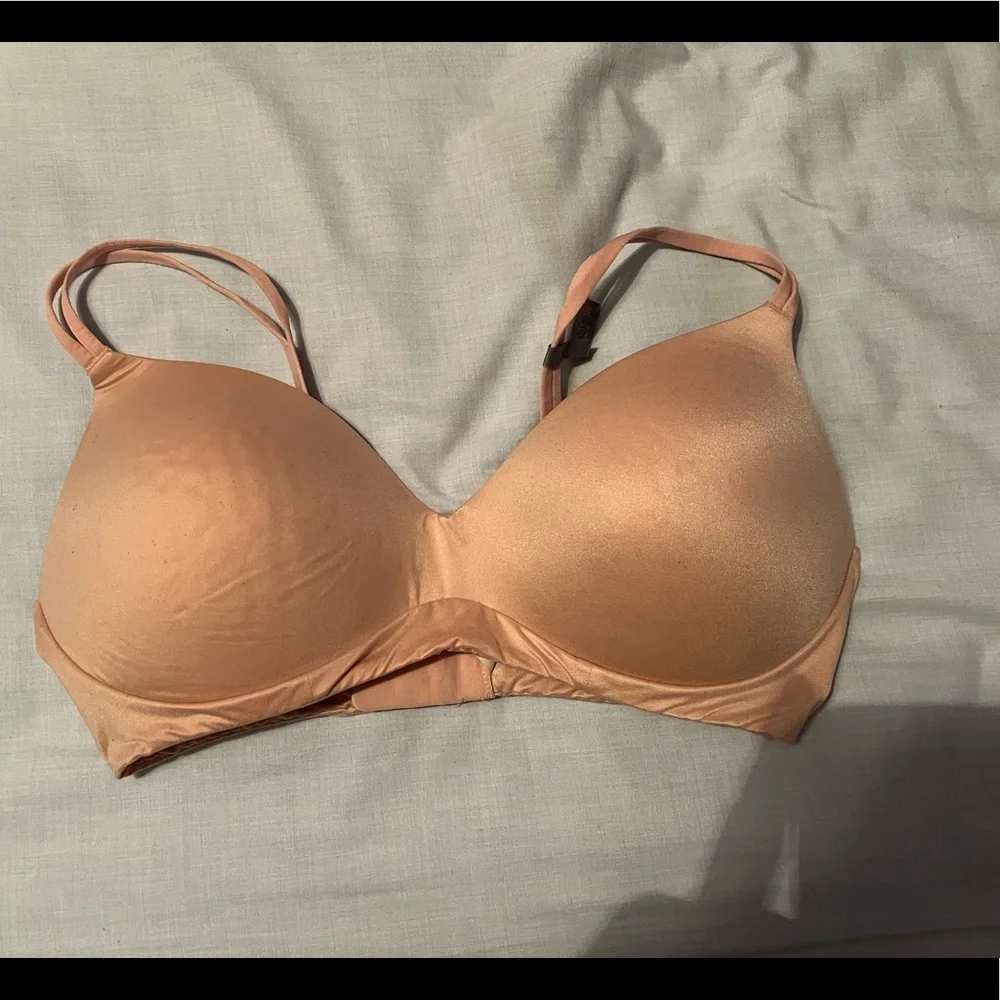 Aerie Pink Wireless Push Up Bra - Picture 1 of 3